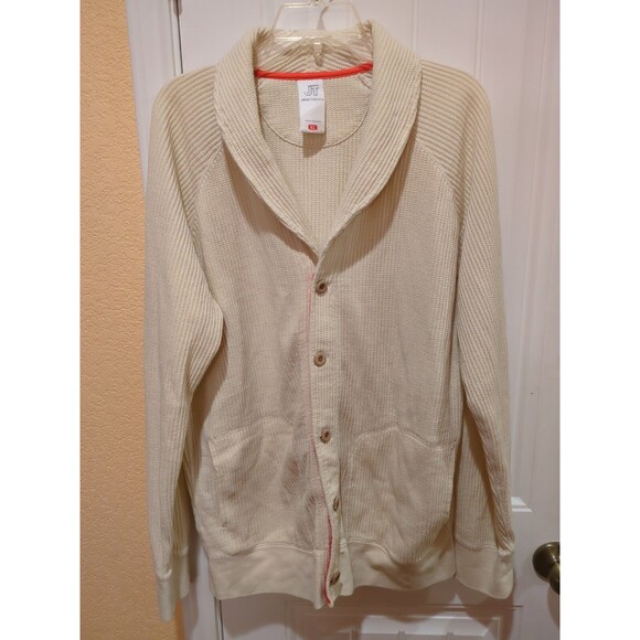 Jack Threads Men’s Knit Sweater Collared  Button Closure Pockets Classic XLarge - Picture 6 of 13